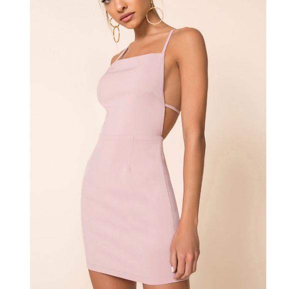 superdown Dresses & Skirts - superdown  mackenzie lace up back mini dress NWT